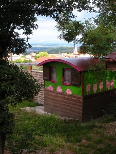 Hotel Le Git'An Roulotte Bessey Pokoj fotografie